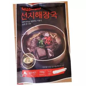 지아오 선지해장국 청우 700G X5 즉석국 즉석조리식품
