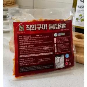 직화구이 튤립 닭발 100% 국내산닭발 150g 11팩 캠핑 야식 안주