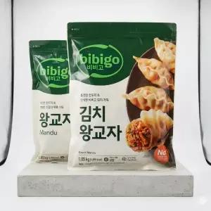 비비고 왕교자 1.05kg 2개 + 김치왕교자 1.05kg 1개