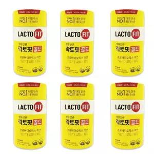 종근당건강 락토핏 생유산균 골드 2g x 50포 6통