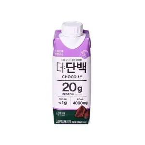 [하프클럽/기타]빙그레 더단백 초코 250ml 18개