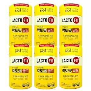 [하프클럽/기타]생유산균 락토핏 골드 2g X 50포 6통 dn