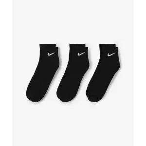 [나이키]에브리데이 쿠션 트레이닝 앵클 삭스 3켤레 블랙화이트 SX7667 010 49742
