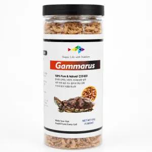 레인보우 감마루스 1000ml 100g 거북이 먹이 사