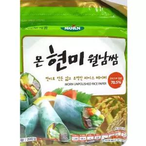 월남쌈 (몬 현미 원형 16Cm 200g)