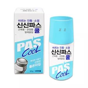 바르는 신신파스 쿨연고 60g-H/모기/벌레물림/근육통/관절통/바르는 파스/진통/소염/캠핑/여행/낚시/야외활