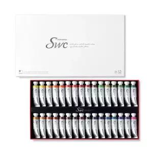 신한 SWC 수채화물감 15ml 32색 세트