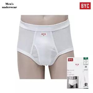 BYC 기본 스판 남자 면 삼각팬티 1매 2212