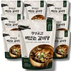 정성곳간 강순의 명인 뼈없는 갈비탕 800g x 8팩