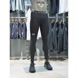 언더아머 남성 HeatGear 아머 기본 레깅스 1361586 블랙 1000504152046