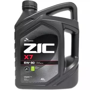 지크 X7 5W30 4L ZIC API SQ 엔진오일 SK엔무브