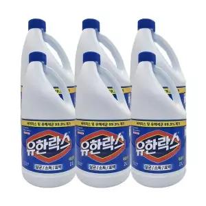[셀러허브]유한락스 레귤러 2Lx6개 (S46602765)