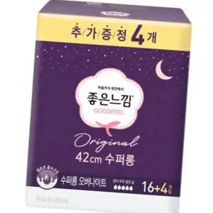 (다올)오버나이트 수퍼롱 생리대 20매 - 좋은느낌 원조 롱패드