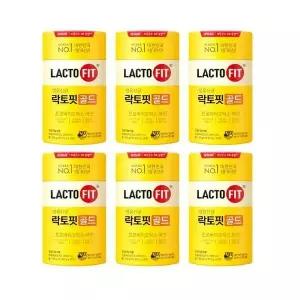 [하프클럽/기타]종근당건강 락토핏 골드 50포 6개 온가족 유산균 포스트바이