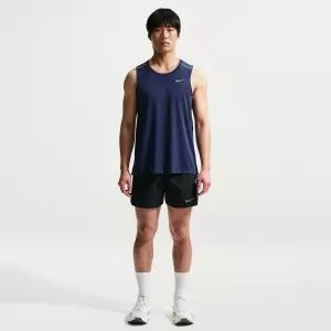 마일러 남성 드라이 핏 5인치 브리프 라인드 러닝 쇼츠 IF2061-010