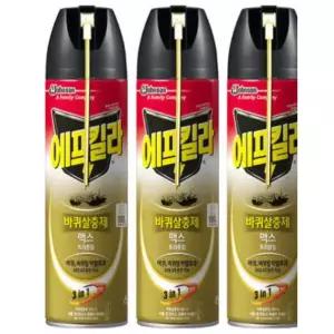 테온셀 에프킬라 맥스 바퀴벌레 개미 거미 퇴치제 살충제 트리플킬 500ml - 3개
