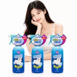 온더바디 코튼풋 발을씻자 풋샴푸 510ml 쿨링 3개