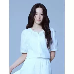 POLHAM 여성 레이스 반팔 블라우스_PHG2WC2176 474312