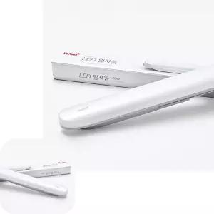 뮤 주광색 샤크 전자식 led등기구 번개표 형광 LED원형일자등 led등 30W-D