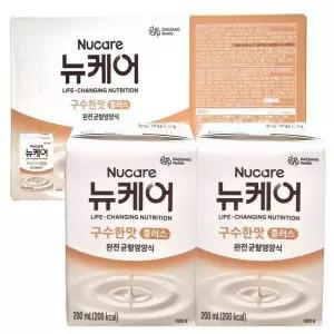 [셀러허브]뉴케어 구수한맛 플러스 200ml x 24팩 완전균형영양식 (S28832680)