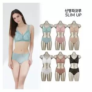 신영와코루 슬림업 쿨인견 브라팬티 12종_J42