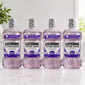 리스테린 토탈케어 마일드 750ml 4개