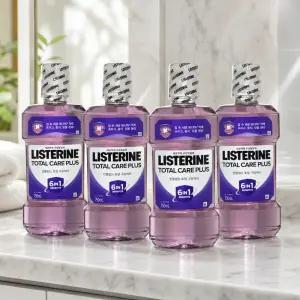 리스테린 토탈케어 플러스 750ml 4개 구강청결제