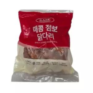 사세 매콤 점보 닭다리 1.3kg 2개