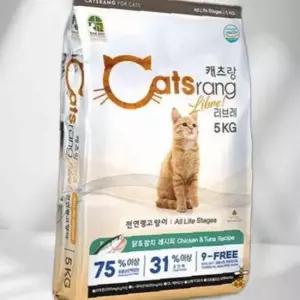 캐츠랑 전연령 리브레 고양이사료 5kg