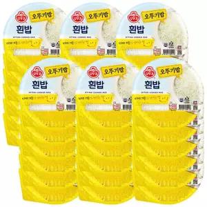 오뚜기밥 210gx36개 / 백미 즉석밥 전자렌지밥 간