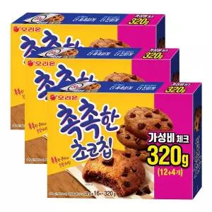 오리온 촉촉한 초코칩 16개입 x 3박스
