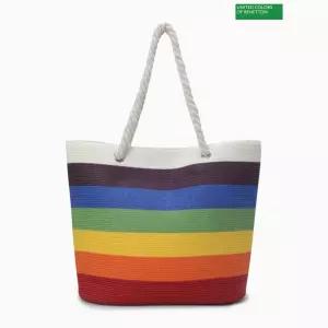 베네통 스트라이프 로프 숄더백 BCBG52531