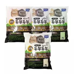 두부두부 가는입자 오리지날 7L x 6개/두부모래 가는입자 4종 종류선택
