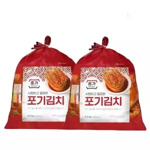 종가 중부식 포기김치 10.4kg (5.2kg X 2)