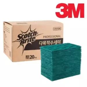 3M 스카치브라이트 96 다목적 수세미 20개입