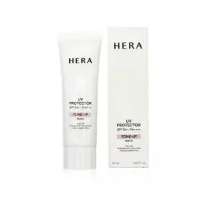 헤라 UV 유브이 프로텍터 톤업 선크림 (피치) SPF50+PA++++ 50ml, 1개