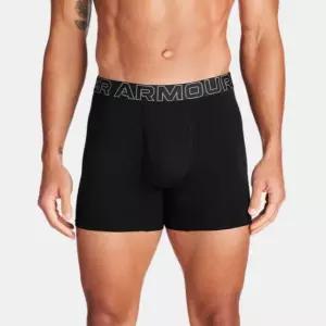 언더아머팬티 JQJ 1387425-001 남성 UA 퍼포먼스 코튼 6 Boxerjock 3장