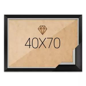 보석십자수액자 40x70 고급형 모던블랙