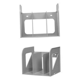 수납책꽂이 3칸 학생용 책상 잭꽂이 북앤드 CG 27.5x22cm 1개