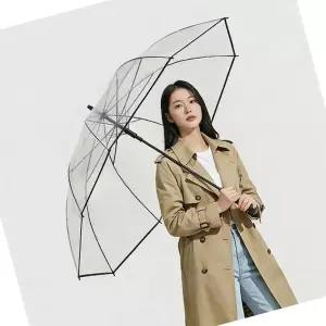 튼튼한 대형 장우산 고급 자동 자동장우산 튼튼한장우산 투명 초대형 파라솔