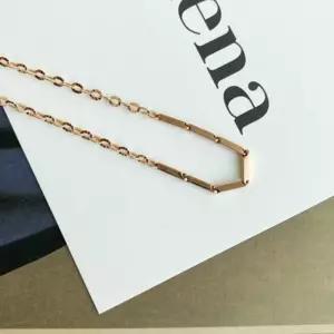 (다올)대나무 팔찌 14k 클립 박스 18k 로즈골드 17cm 데일리 액세서리