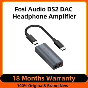 포시 오디오 DS2 뉴 미니 USB DAC 헤드폰 앰프 DSD 32비트/384kHz 지원, 3.5mm & 4.4mm 듀얼 출력