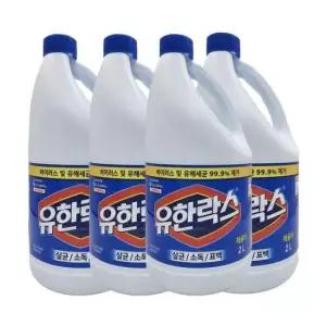 욕실청소 유한락스 레귤러 2Lx4개