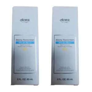 애터미 선크림 베이지 60ml 2개 자외선 차단 썬크림 SPF50+ PA+++