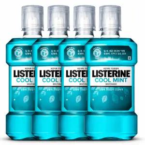 리스테린 쿨민트 마우스워시 750ml 4개