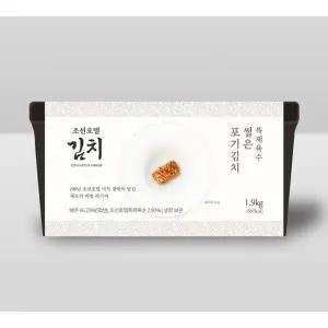 푸드 조선호텔 특제육수 썰은 포기김치 1.9kg