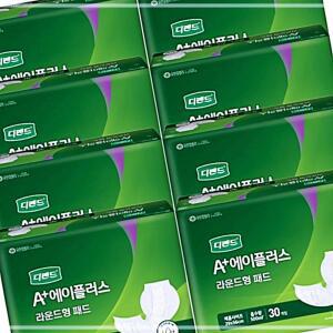 디펜드 A플러스 라운드형 30매 6P 시니어 속기저귀