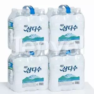 삼다수 2L 24입 묶음배송 2리터 생수 물 전문 배송 유 무라벨 출고
