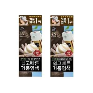 [셀러허브][미쟝센] 미쟝센 올뉴 쉽고빠른거품염색 4N 짙은갈색 2개 (S18894958)