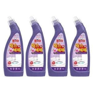 [셀러허브][홈스타] 락스와 세제 후로랄 파인 750ml x 4개 (S11308192)